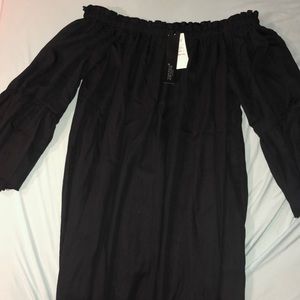 Off the shoulder dress